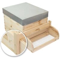 Muselière en bois anti frelon asiatique