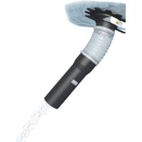 Goulotte de vidange pour big bag – Finition métal – Longueur 68 cm – Diamètre 11 cm – Coulisseau refermable pour contrôle