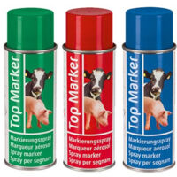 Spray de marquage spécial bovins et porcins Kerbl - Couleur Bleu - X Contenance 400 ml