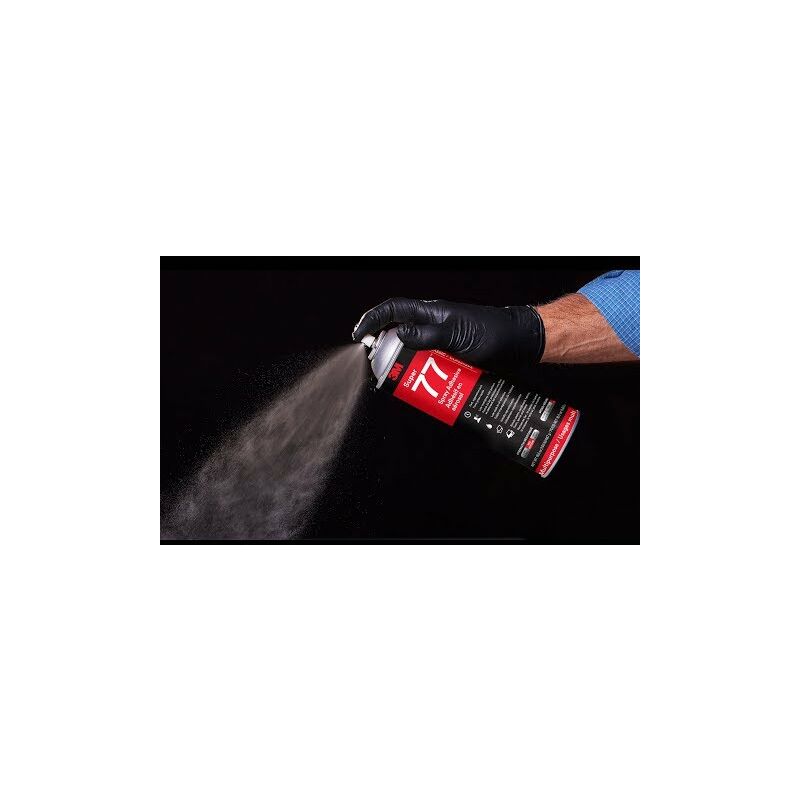 Adesivo universale trasparente a presa rapida 3M Super Spray 77 bombola da  500 ml - Tapes Store