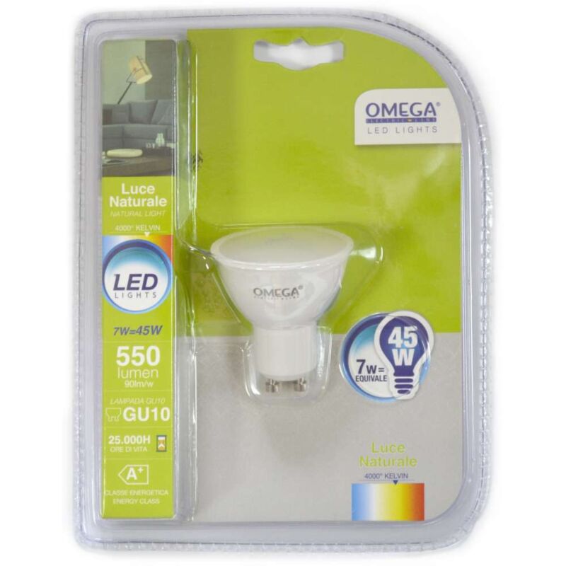 Ampoule LED GU10 high power mono led SMD - 452 Lumens