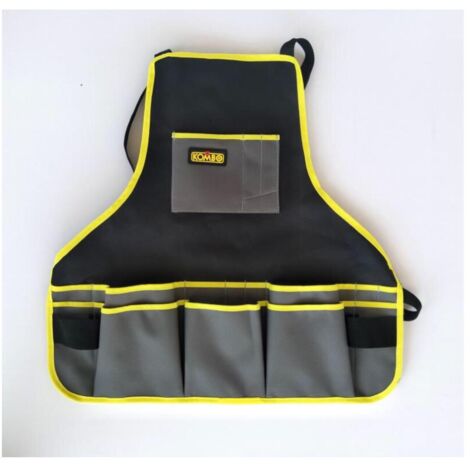 KOMBO Grembiule Portautensili 2 asole portamartello/6 tasche inserti grandi/5 medie