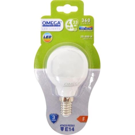 SFERA LED G45 4W E14 360LM 4000K
