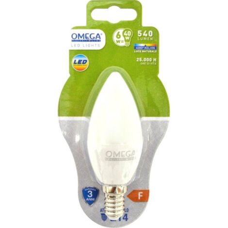 CANDELA LED C35 6W E14 540LM 4000K