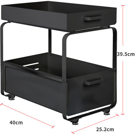 Panier D'étagère En Fil Métallique, Panier à Tiroir