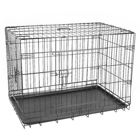 Hofuton Cage pour Chiens, 106cm x 76cm x 71 cm, Noir