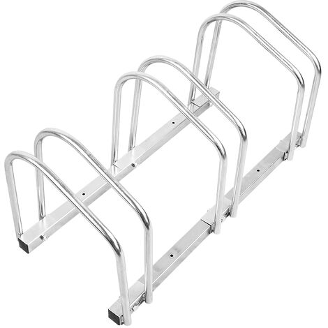 JEOBEST. Râtelier pour vélos, Range-vélo, Acier revêtu, pour 3 vélos 70