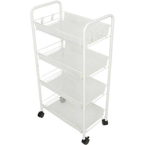 Relaxdays Meuble De Rangement, HxLxP : 76,5 X 46 X 30 Cm, 3 Tiroirs Commode Tissu Acier Compartiments Noir Dore 90688269