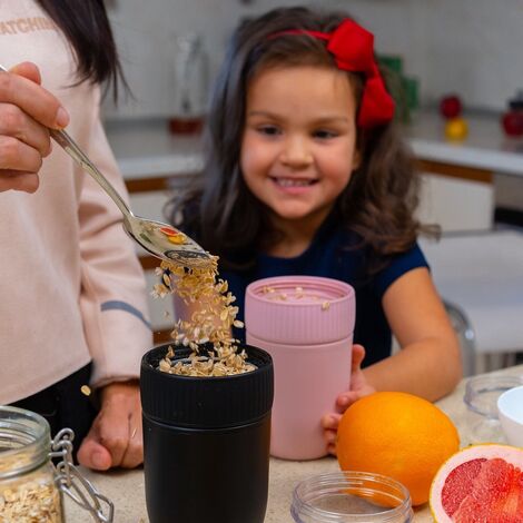 Acheter Gobelet pour muesli à emporter Blanc ? Bon et bon marché