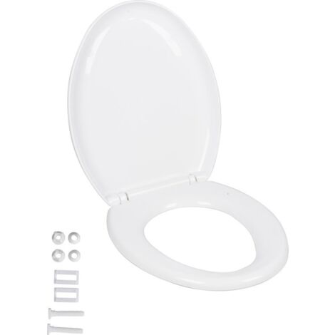 Arebos Toilet Seat with Soft-Close 2-in-1 Toilet Lid with