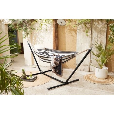 Support Hamac Blumfeldt SwayStation - Acier Inoxydable 100kg - 140.5x180x145cm