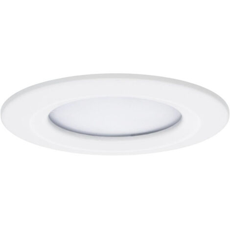 [JAMAIS UTILISE] Paulmann Paulmann Downlight - LED - Rond - 6W - Blanc (givré)