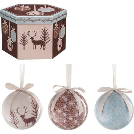 [JAMAIS UTILISE] Coffret de boules de Noël House (1/5)