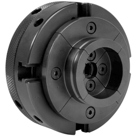 Mandrin de tournage concentrique 4 mors Ø 96 mm – Serrage 40 à 85 mm – Filetage M25,4 mm x 8 TPI – Précision pour bois dur