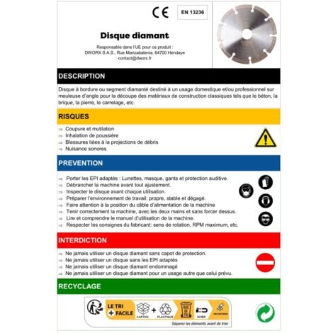 Disque Diamant Carrelage et Faïence pour Meuleuse - Lame Diamantée à Tronçonner - Découpe Parfaite Professionnelle - Diamètre 300 mm - Alésage 30/25,4/22,23 mm - Hauteur Jante 7 mm - CUTTER - DIAMWOOD