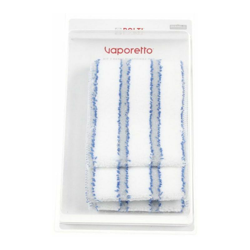 Lot de 2 lingettes pour nettoyeur vapeur Vaporetto Polti 