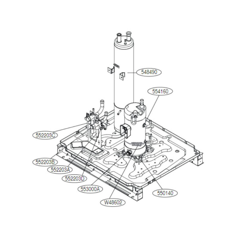Compresseur (Repère 554160)