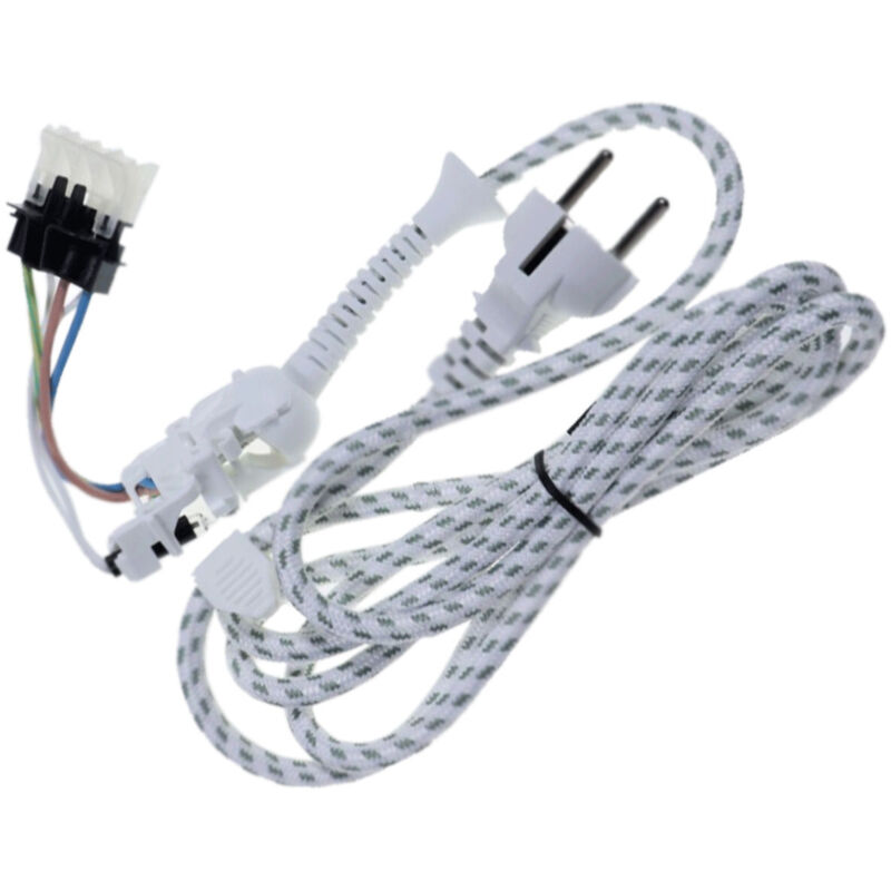 Cordon d'alimentation TV 12V et fiche 4 plots pour camping-car