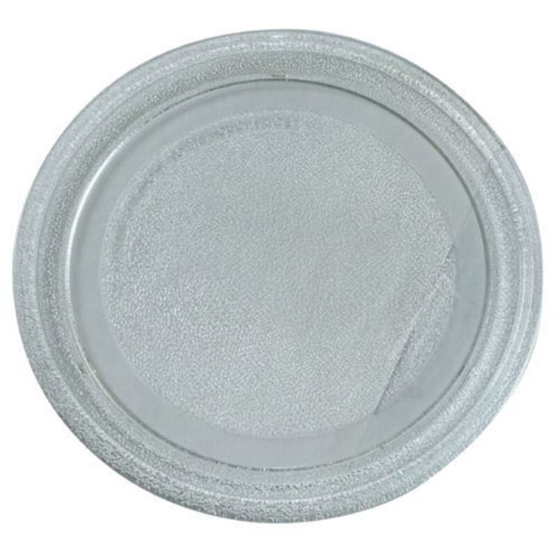 Plateau Tournant Verre Pour Micro-ondes LG - Diamètre 245mm Sans Ergots Centraux