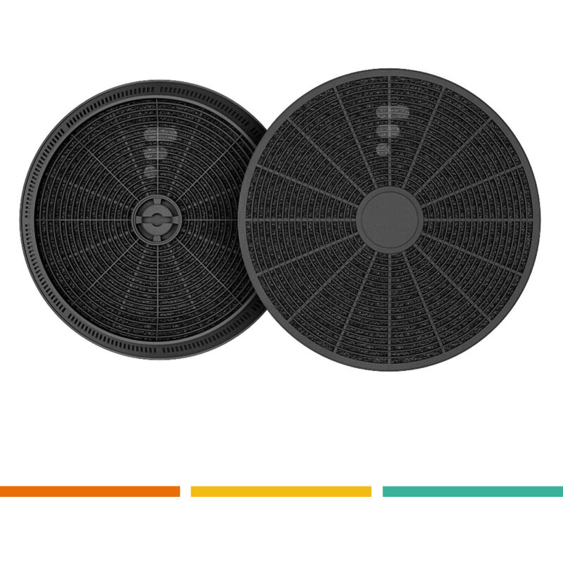SOS Accessoire ACM14 Set of Four Carbon Filters 145 x 30 mm for