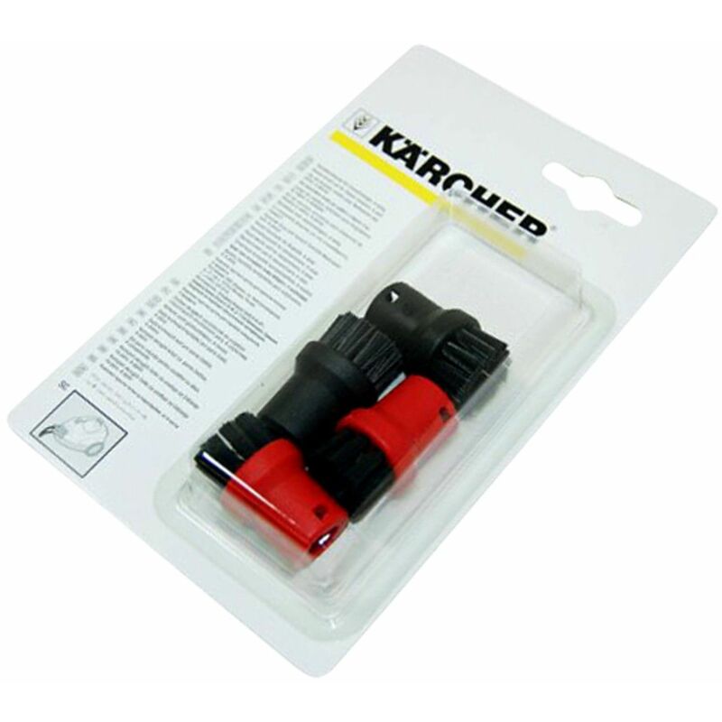 Jeu de 4 brosses rondes (28630580) Nettoyeur vapeur KARCHER