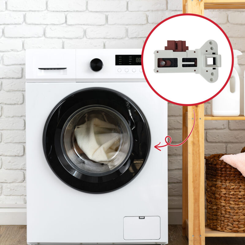 HOOVER Support bac à lessive + électrovanne pour lave linge VHD8123ZD/1