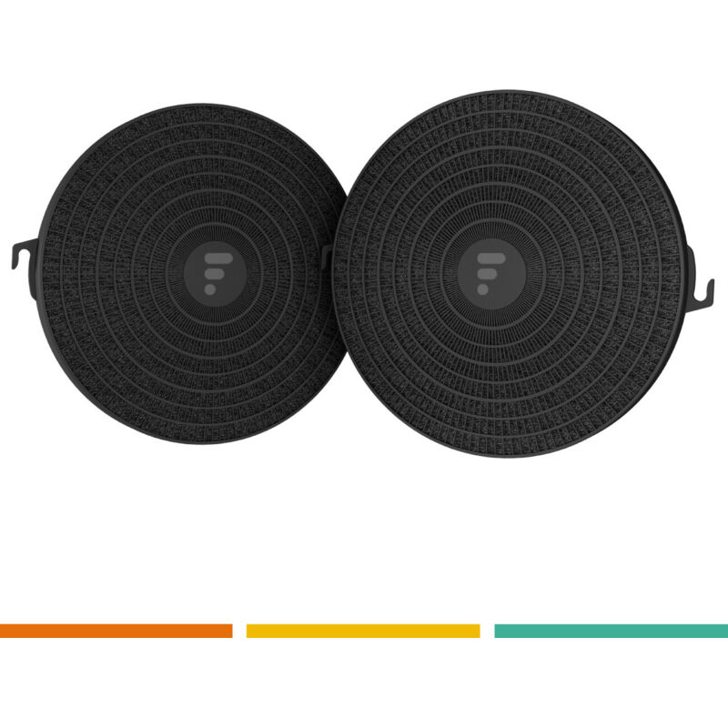 Filtre de hotte à charbon x2 AIRLUX CR720 - Accessoire de cuisson