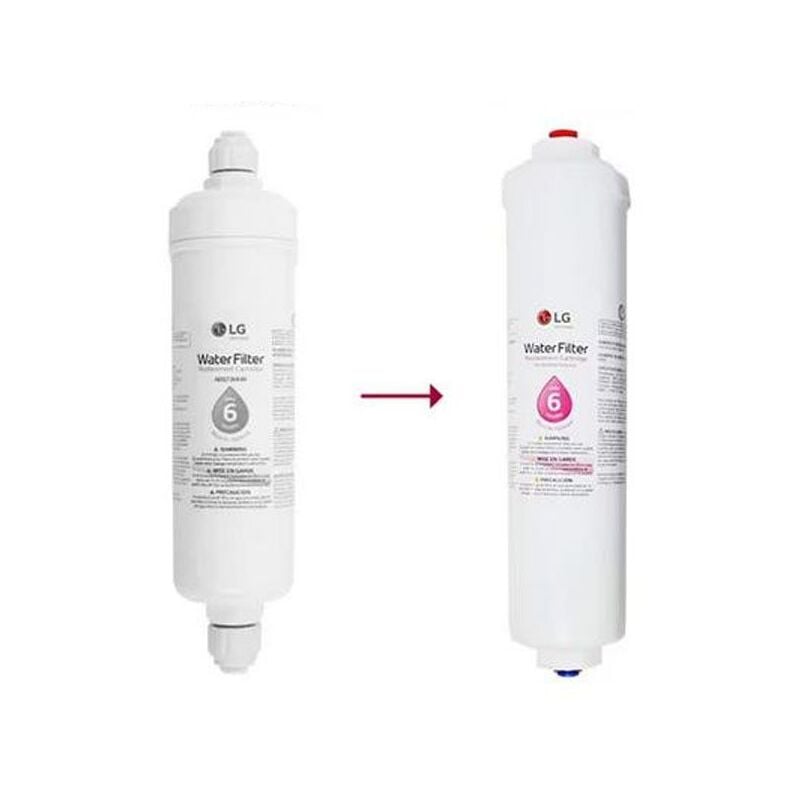 Pack 1x Filtre à eau (ADQ73693901) + 1x Filtre à air (LT120F) pour