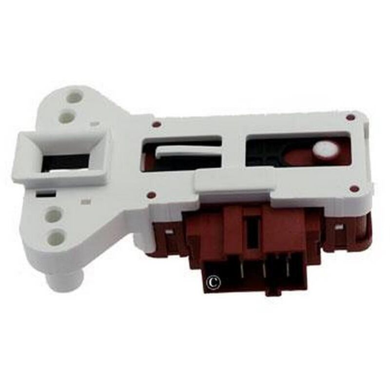 White Door Handle For Fagor Washing Machines - Part. Nr. Fagor / Brandt LA8E000L0 - View #9