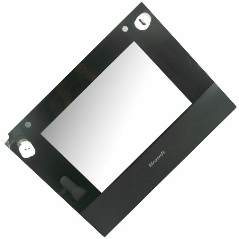 Vitre Intérieure Pyrolytic Pour Four De Dietrich - Référence AS0005628, Dimensions 493x383 Mm - Compatible Nombreuses Marques - 9