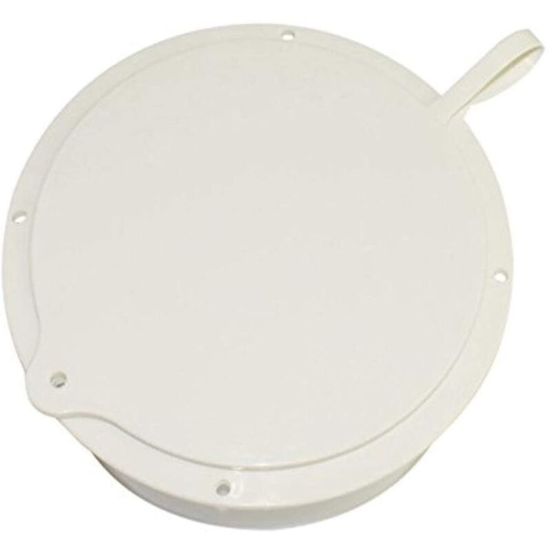 Cache-Trou Climatisation Amovible 80mm - Housse Décorative Blanc Pour Tuyaux Et Aération