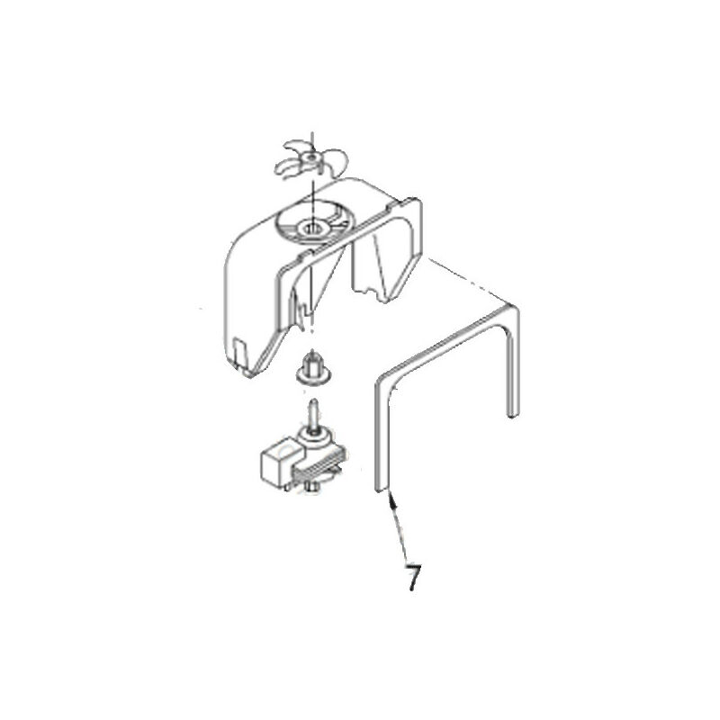 Kit Ouverture Réversible Pour Réfrigérateur/congélateur Ariston Hotpoint – Pièce D'origine Référence C00308114 - 14