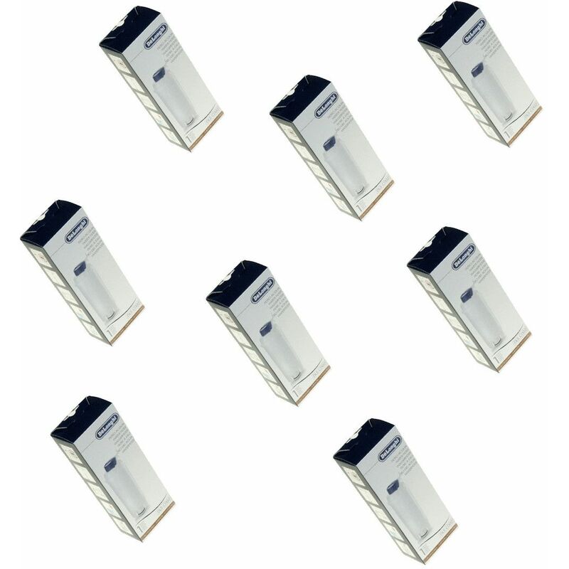Lot de 8 filtres adoucisseur d'eau modèles ECAM (5513292811) Cafetière,  Expresso DELONGHI