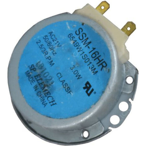 Pièce Détachée Moteur Plateau Tournant 220vac 76X7877 Four Micro-ondes - Brandt