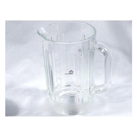 Bol en verre thermoresist nu pour robot ménager KENWOOD AT358 – Compatible avec modèles A900, A907D, BL700, BL704 – Sans embase ni couvercle