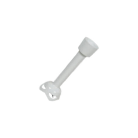 Pied mixeur blanc à 2 lames 207 x 50 x 70 mm – Accessoire pour robot ménager Moulinex MS-651793 – Préparation soupes et smoothies rapide