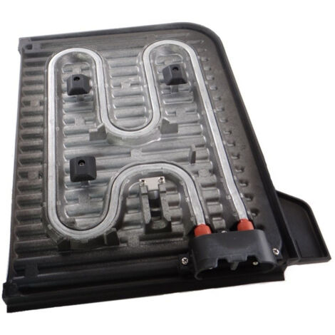 Plaque grille pour appareil à raclette – Compatible avec TEFAL TG800012/11C, TG800812/11D – Dimensions 30x25cm – Acier inoxydable