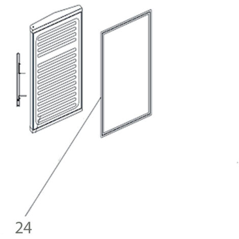 JOINT DE PORTE CONGELATEUR pour CONGELATEUR HAIER - 0530021860
