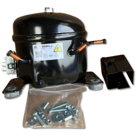 Compresseur R600 1/5 CV 167W pour réfrigérateur Whirlpool – Compatible avec modèles AEG, Indesit, Electrolux – Efficacité énergétique élevée - HMK95AA