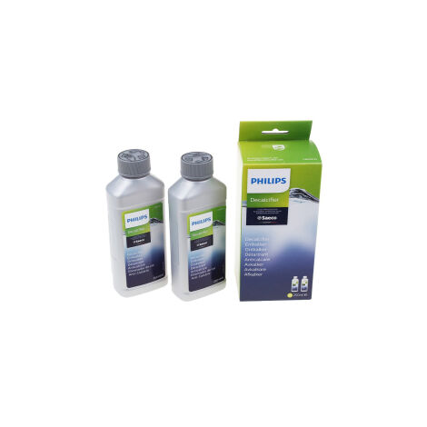 Lot de 2 détartrants (2x 250ml) pour cafetière Expresso Saeco, Philips CA6700/22