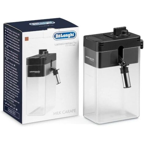 Réservoir à lait pour cafetière Delonghi – Compatible ECAM61055SB, ECAM610.35.B – Transparent – Préparation de boissons lactées - AS00001199