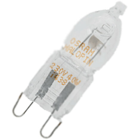 Lampe G9 40W d'origine – Éclairage optimal pour fours et cuisinières – Compatible Bosch, Siemens, Neff, Balay – 40W pour cuisson précise