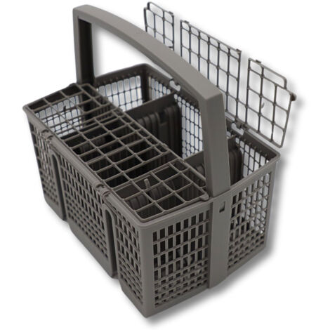 Panier à couverts 23x15x12/21cm – Compatible lave-vaisselle Bosch, Siemens, Neff, Gaggenau, Balay – Optimise l'espace de lavage (1/5)