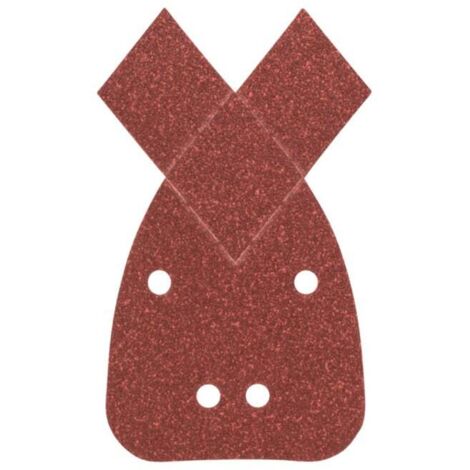 Set de feuilles abrasives Bosch pour B&ampD Mouse 25pcs. 10x80 10x120 5x180 - 2607017113