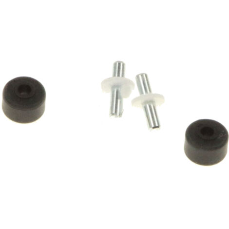 Nilfisk – 128389254 – Kit de roues pour aspirateur – Modèle EASY BB336916 – Remplacement facile – Améliore la maniabilité (1/2)
