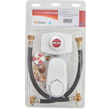 Coffret bi-bouteilles propane d'origine