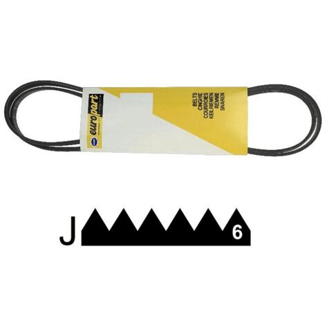 Ariston - courroie poly-v - pj1201-j6 elast. - pj1198-j6 elast. - (1/5)