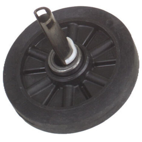 Axe long avant et galet de tambour pour Sèche-Linge WHIRLPOOL 481252898003 (1/2)