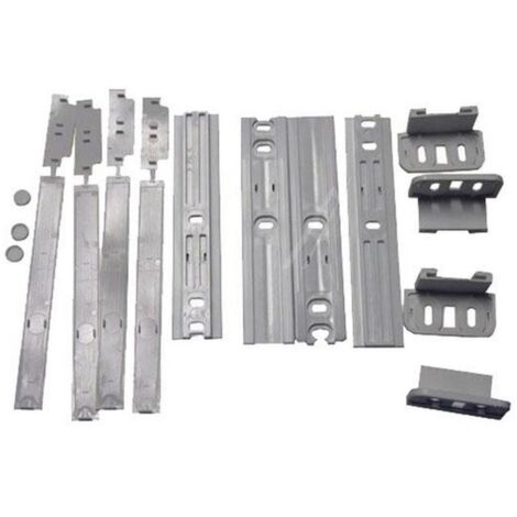 Ensemble glissières de porte (481231019131) Réfrigérateur, congélateur 146095 WHIRLPOOL, ELECTROLUX, BAUKNECHT, ARISTON HOTPOINT (1/2)