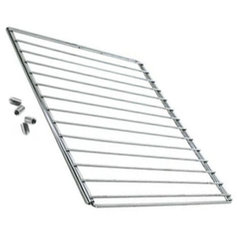 SOS Accessoire Grille de four universelle extensible + 4 vis  370 à 650 mm x 320 mm pour Four, cuisinière